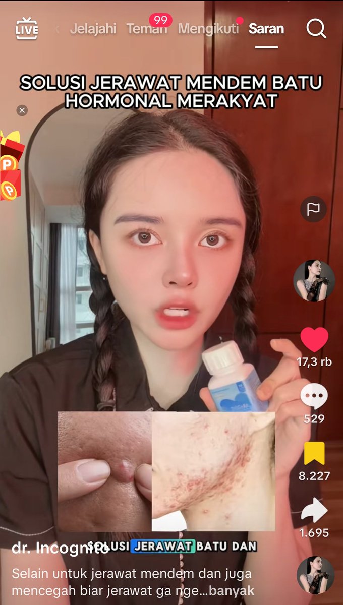 As sensitive acne prone, struggle banget yang namanya JERAWAT terutama akibat hormonal😭

Kebetulan lewat fyp solusi dari dr. Incognito yang membantu banget mengatasi jerawat IN THIS ECONOMY dengan harga MERAKYAT 👏🏻😍