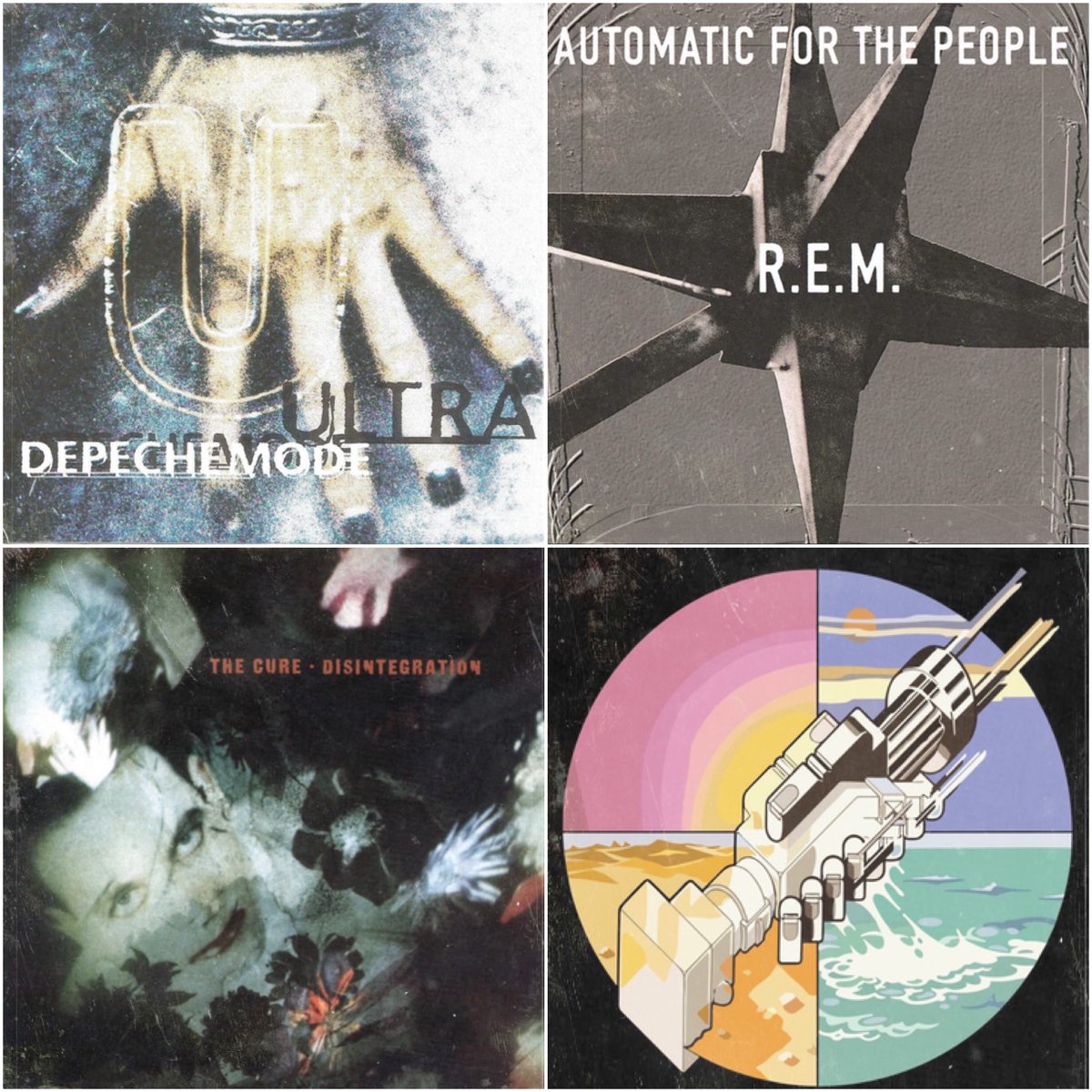 Difícil elegir, pero mis 4 discos favoritos en la vida…