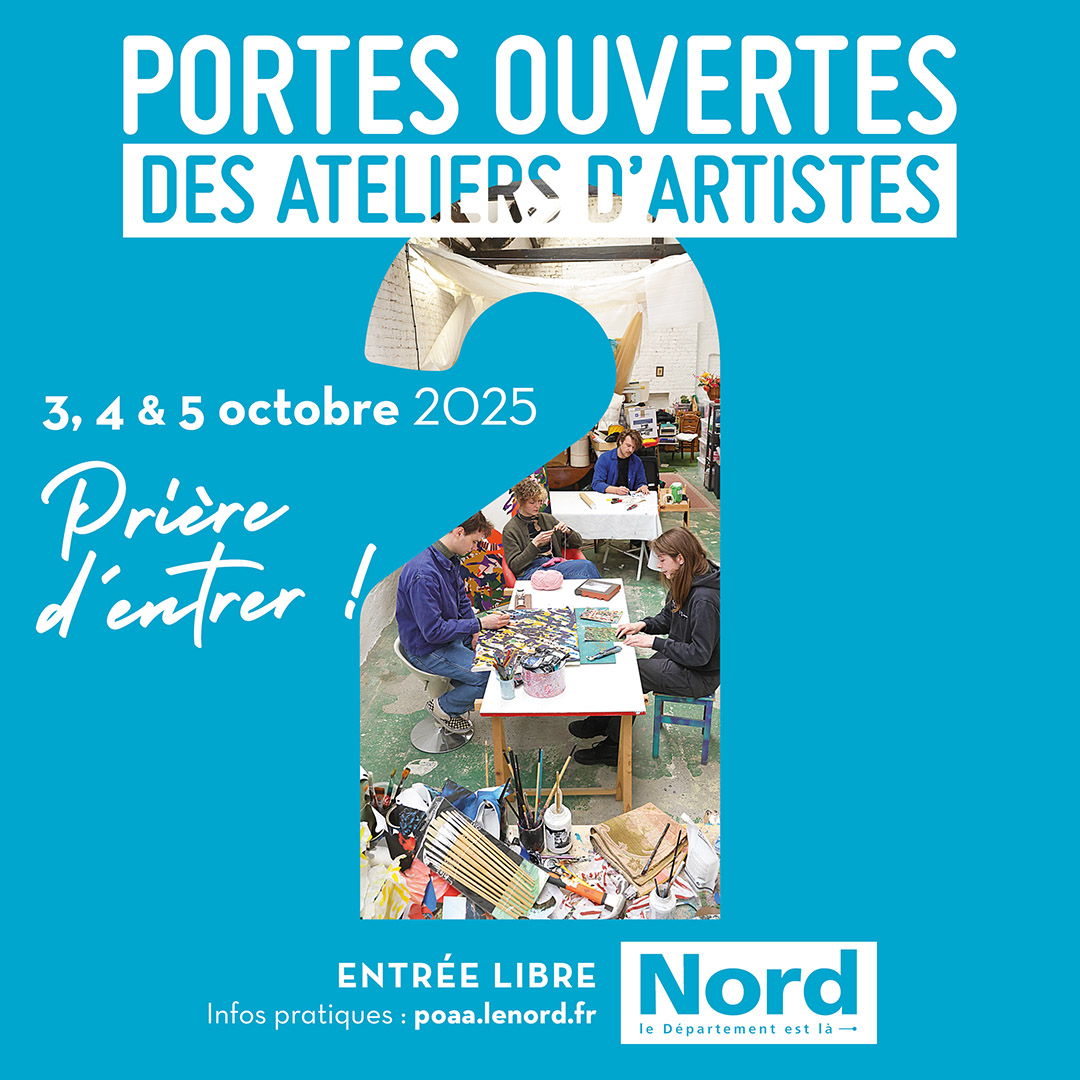 🎨 Les portes ouvertes des ateliers d'artistes organisées par le <a href="/departement59/">Département du Nord</a> se dérouleront les 3, 4 et 5 octobre. L'occasion, pour les artistes madeleinois, de vous dévoiler leurs nombreux talents ! 👩‍🎨
Découvrez l'ensemble des exposants sur le site 🔗poaa.lenord.fr/fr