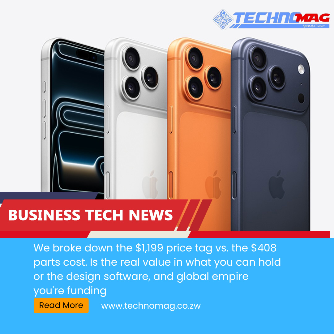 iPhone 17: Price of Components vs Cost of Buying

When Apple’s latest iPhone 17 hit the shelves with a starting price of $1,199, a familiar cycle began, a teardown by specialists from various firms meticulously dissecting the device.

Read Full Article: technomag.co.zw/the-iphone-17-…