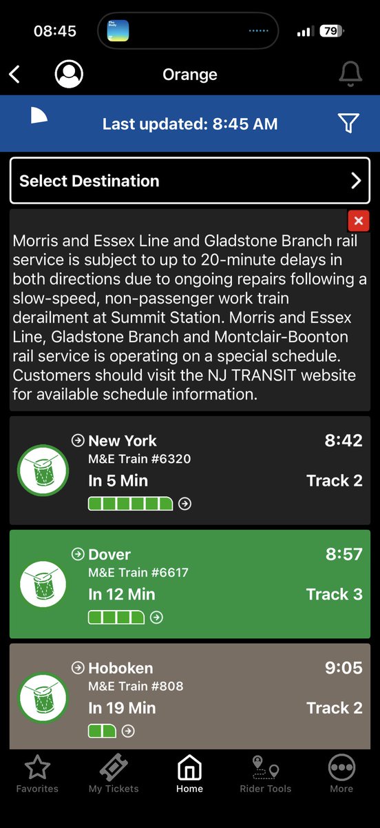 I wish we had some more specifics re: “ongoing” and how long this will delay inbound/outbound trains⁦<a href="/NJTRANSIT/">NJ TRANSIT</a>⁩