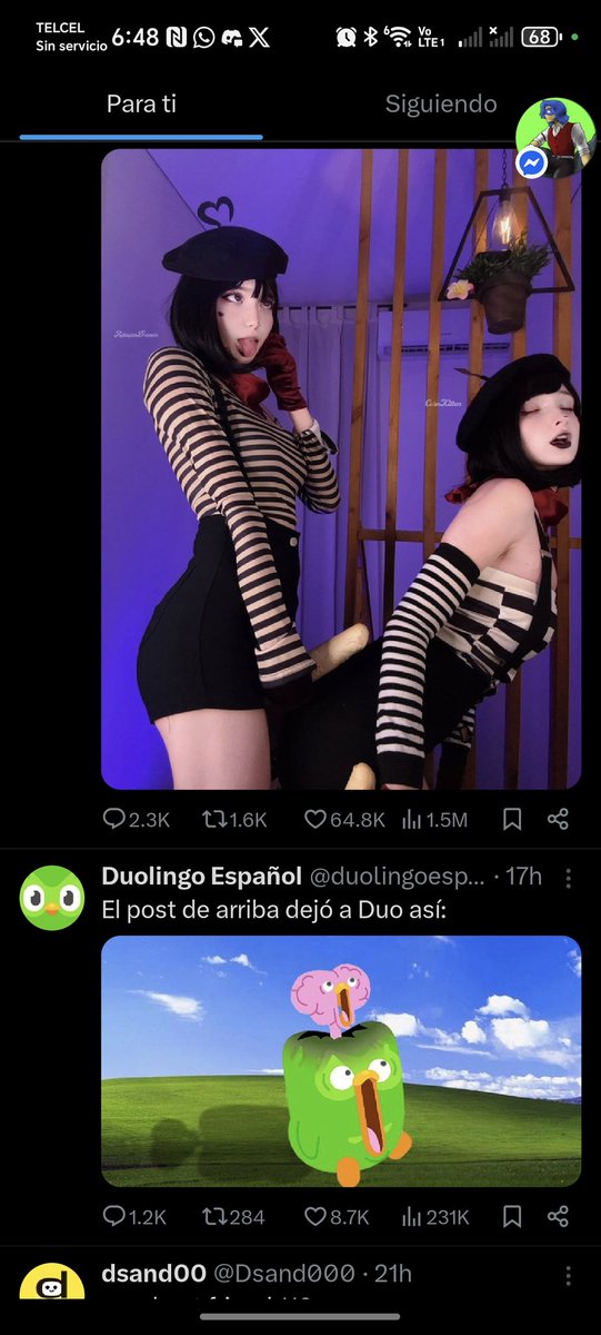 ElshowdeAL's tweet photo. @duolingoespanol Jajaja https://t.co/j4yohDwQnw