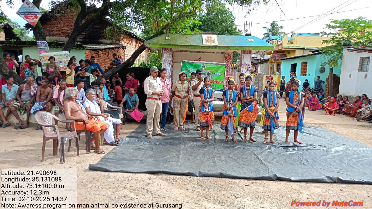 #DeograhForestDivision kicked off 71st Wildlife week celebration with Nukkad Nataks programs on theme Human Animal Coexistence. 
<a href="/CMO_Odisha/">CMO Odisha</a> 
<a href="/pccfodisha/">PCCF & HoFF Odisha</a> 
<a href="/Prem_CWLWOdisha/">Prem Kumar Jha</a>
<a href="/PCCFWL_Odisha/">PCCF WL & CWLW, Odisha</a>
<a href="/RourkelaRc79045/">RCCF Rourkela</a> 
<a href="/ForestDeptt/">Odisha Forest, Env. and Climate Change Department</a>
<a href="/dpradhanbjp/">Dharmendra Pradhan</a>
