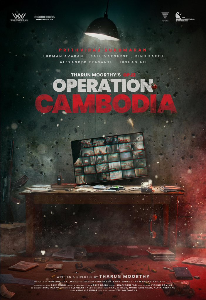iAkshayRPillai's tweet photo. Totally out of the box 🔥 @talk2tharun 's next after Industry Hit #Thudarum with @PrithviOfficial 😬🔥
Second installment of #OperationJava / #OPJ2 titled as #OperationCambodia https://t.co/OCNSED3uKn