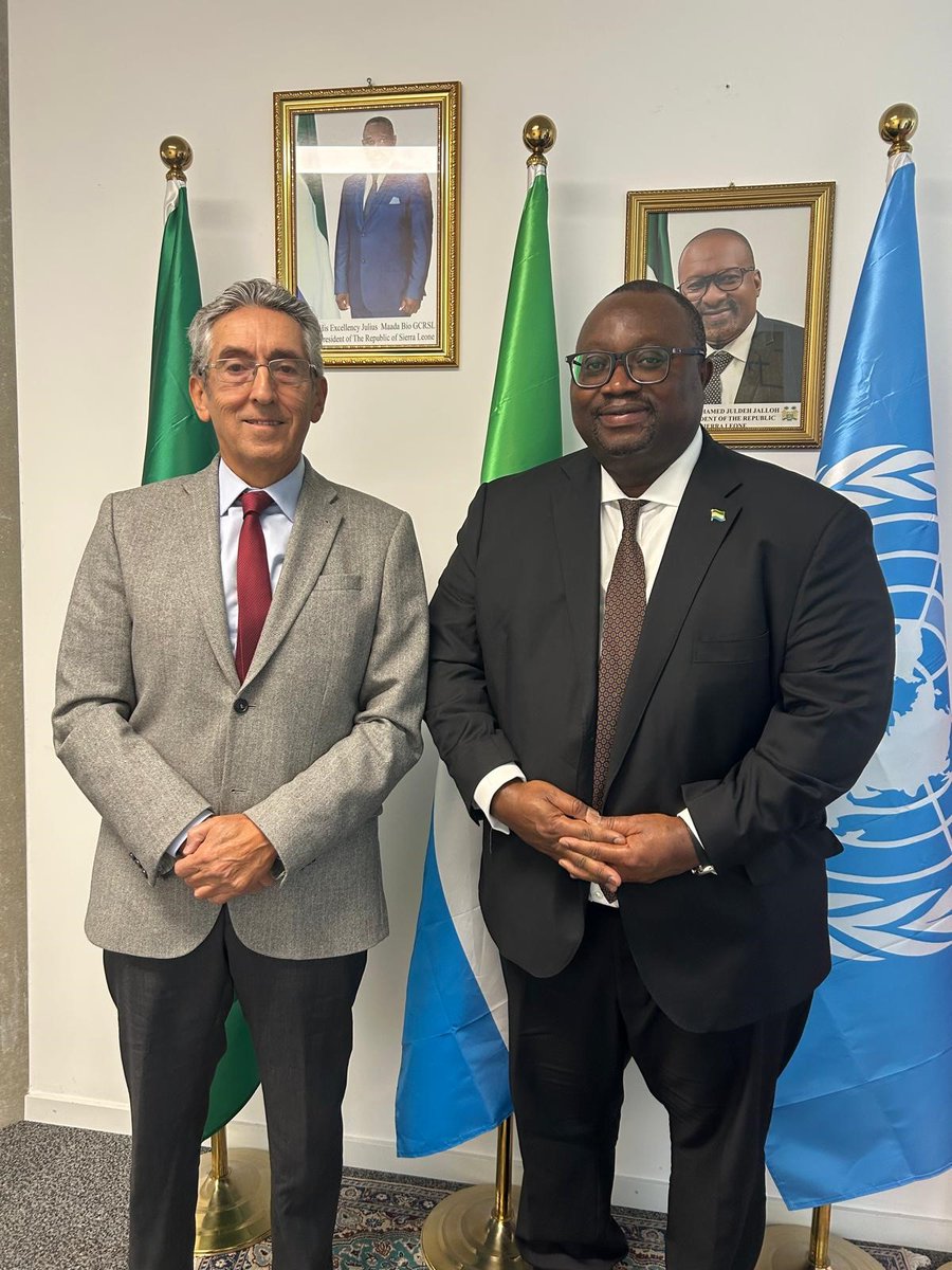 We were pleased to discuss with Amb. Lansana Gberie of Sierra Leone current international negotiations in Geneva, on opportunities to enhance Sierra Leone's institutional capacity to engage in South-South Cooperation as well as on areas for further cooperation with <a href="/South_Centre/">South Centre</a>.