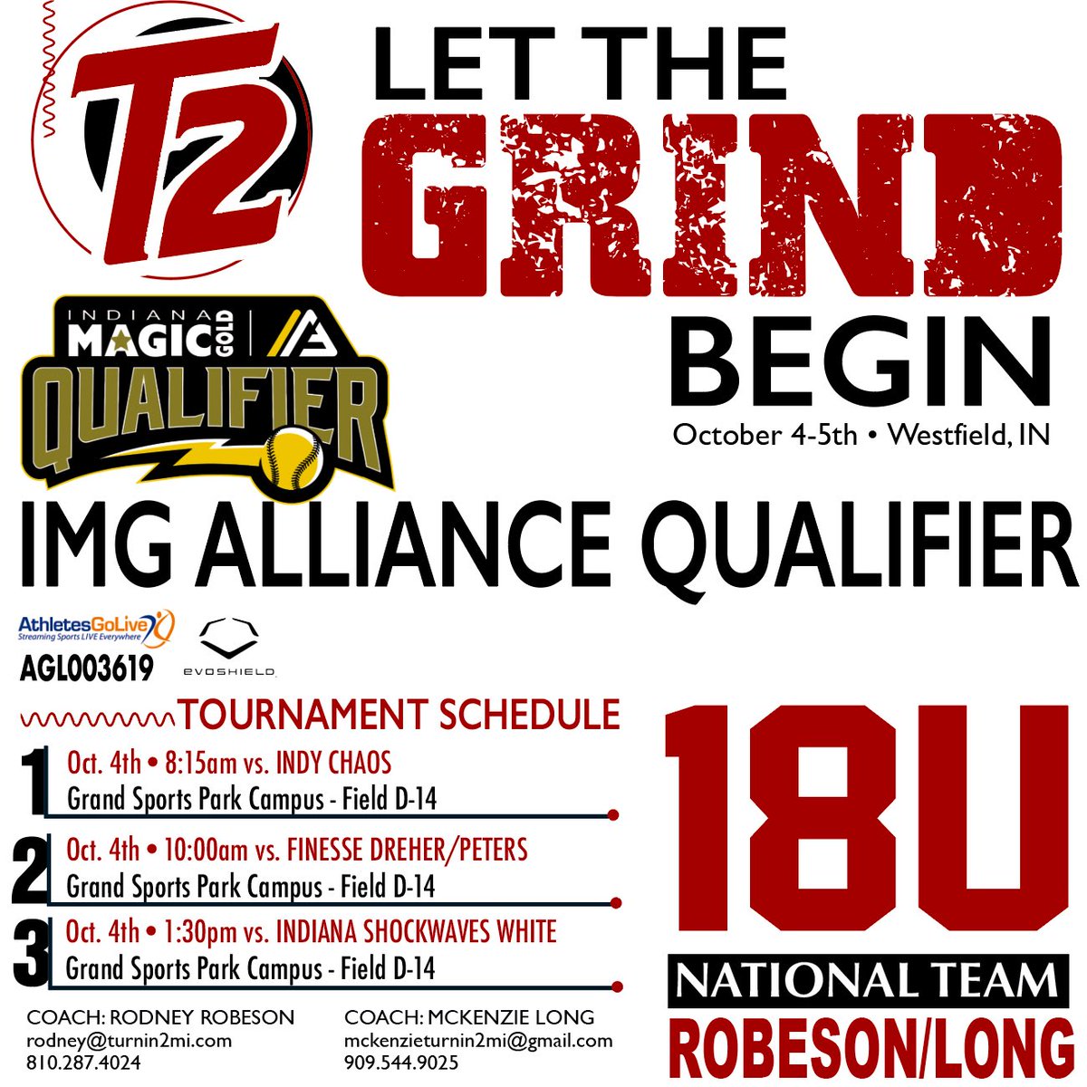 Fall ball is here! This weekend in Westfield, IN marks the start of 5 tournaments across the next 8 weekends for our group. It’s an exciting stretch where the team will face strong competition, build chemistry, and continue developing into the players and teammates they want to