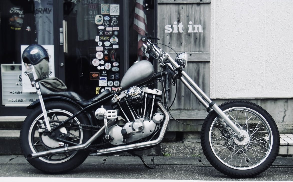 TYS_1957's tweet photo. 先日走った時の。
写真はお店の投稿より拝借。

#アイアンショベル　#ショベルスポーツ
#ハーレーダビッドソン https://t.co/vqub1dOKrc