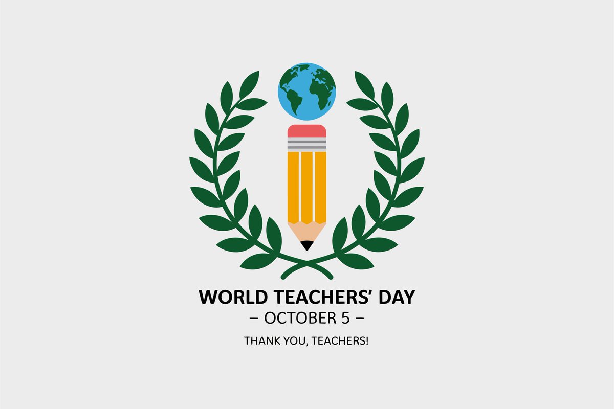 Happy #WorldTeachersDay! Today we honor the educators who do far more than teach—they ignite curiosity, nurture resilience, and shape the future one student at a time. To every teacher who has stayed late, believed in a student, or sparked a lifelong love of learning—thank you.
