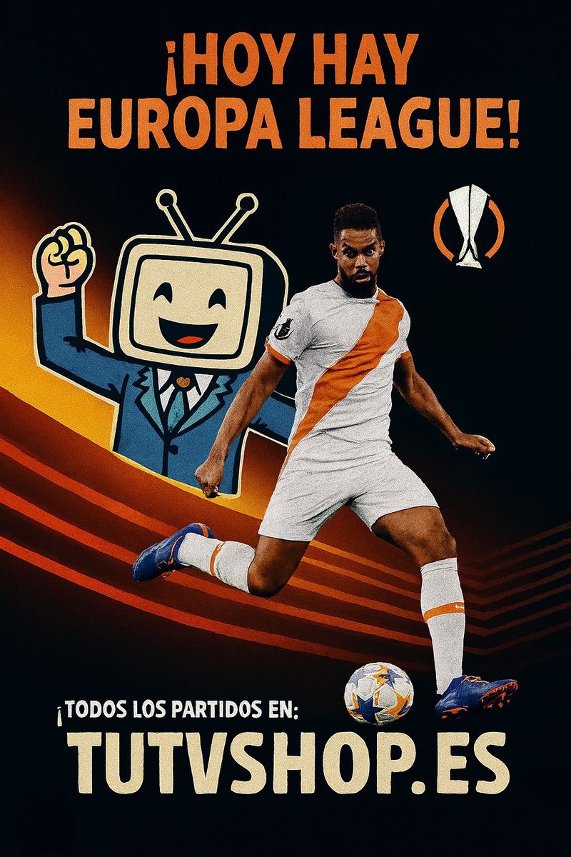 Jueves de fútbol, jueves de #EuropaLeague 🧡
Como siempre, TODO en tutvshop.es