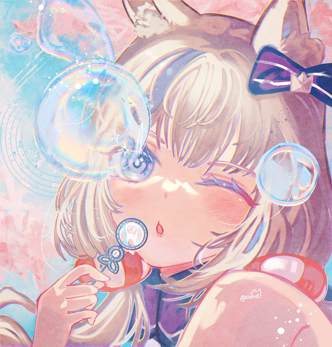 ame002210's tweet image. drawing sabubbles 🐟🫧 
#sabart