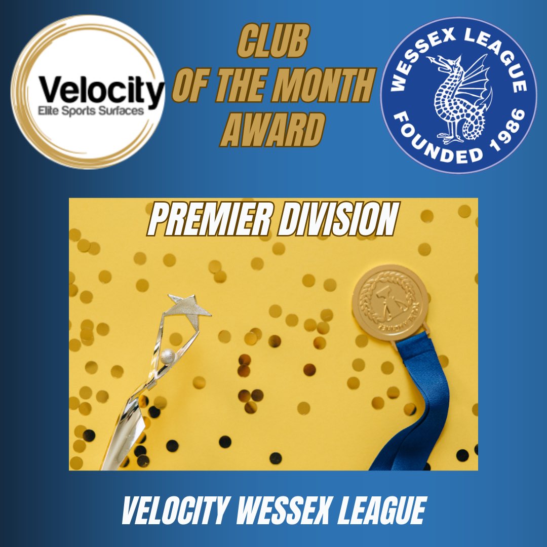 I am pleased to inform you that Baffins Milton Rovers have been awarded the Velocity Wessex League Premier Division Club of the Month for September.
<a href="/BMRFC/">Baffins Milton Rovers FC</a>