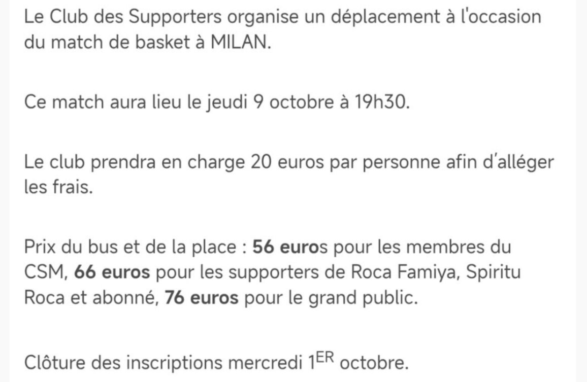 CSMonaco's tweet image. RAPPEL ! Il reste une dizaine de places. Clôture des inscriptions ce vendredi #Rocateam #DagheMunegu