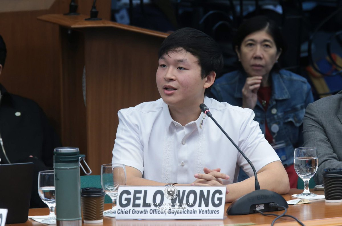gelowongg's tweet photo. Honored to represent @BayaniChain at the first Senate hearing on SBN 1330: Blockchain the Budget Bill.

Big thanks to Sen. @bamaquino and all resource speakers. Excited to finally see adoption in our institutions &amp; government, a step toward protecting funds for the people. 🇵🇭 https://t.co/jAXJgLZp1q