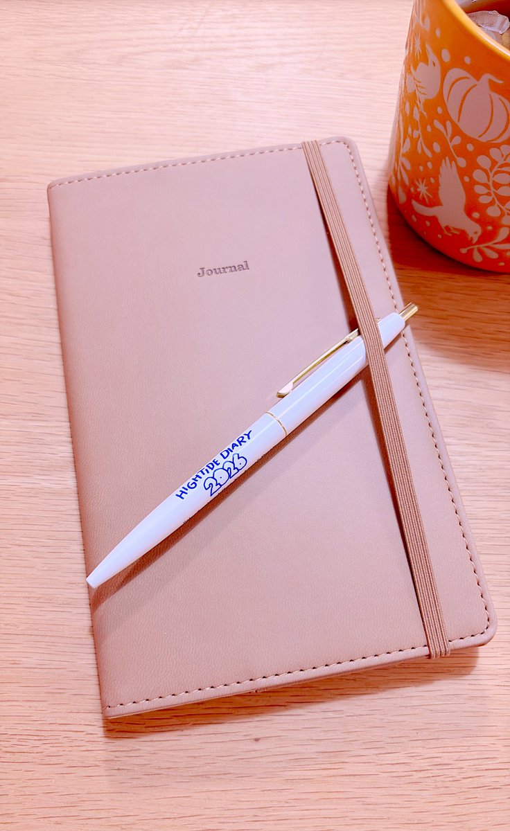 手帳買った！
最初は店舗限定のムーミン手帳が目当てだったけど、リフィルを見比べたらスリムバーティカルタイプがすごく使い勝手良さそうで、ムーミンは泣く泣く棚に戻してシェイドにした☝️
店舗だとノベルティのボールペンの色が選べるのね😊行ってよかった💕

 #HIGHTIDE  #ハイタイド  #手帳