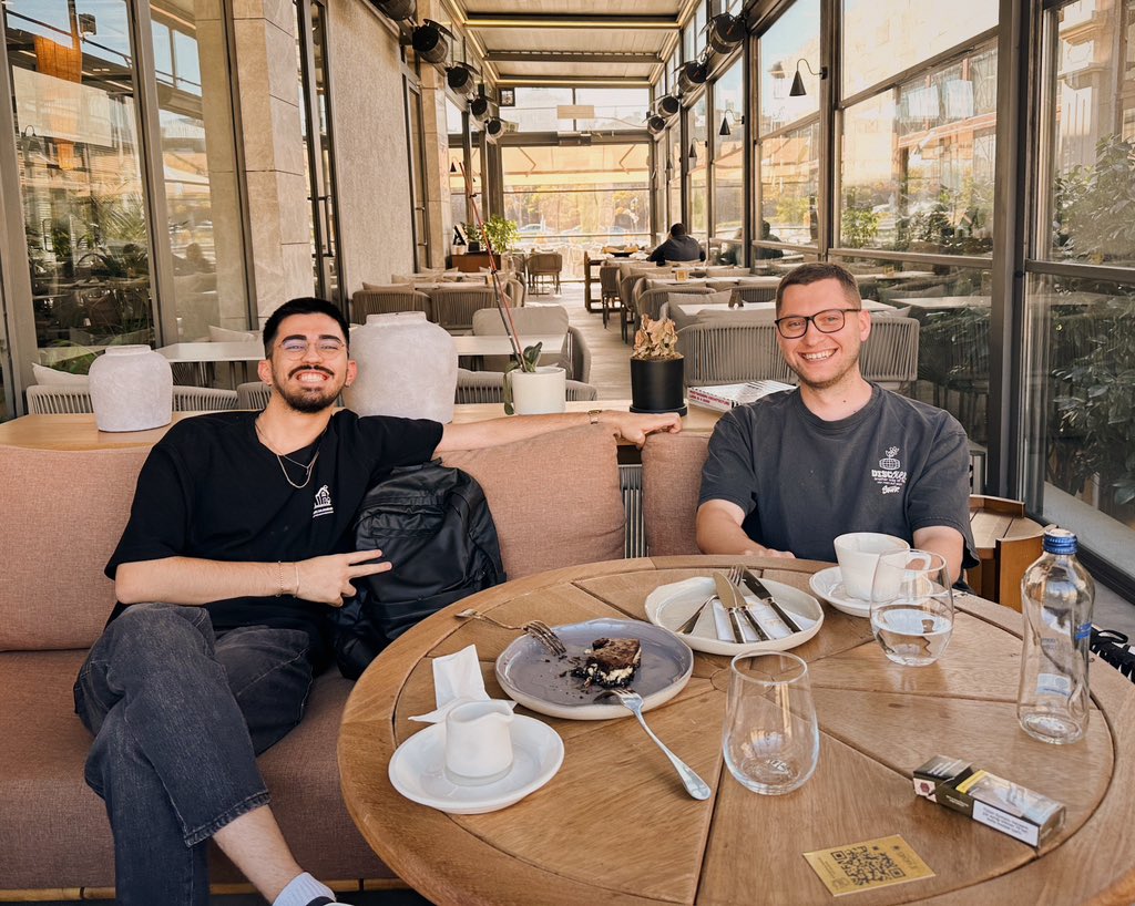 w/ Rockstars today ✨ <a href="/necatikcl/">Necati Koçlu</a> &amp; <a href="/alex_krasikau/">Alex Krasikov</a>