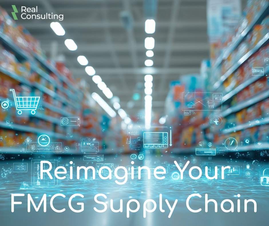 🛒 Shoppers are evolving fast. Are your systems keeping up?
With #RisewithSAP, #FMCG companies can predict demand, optimize supply chains &amp; deliver exactly what customers want, when they want it.
At #RealConsulting, we turn complexity into competitive advantage. Future-ready yet?