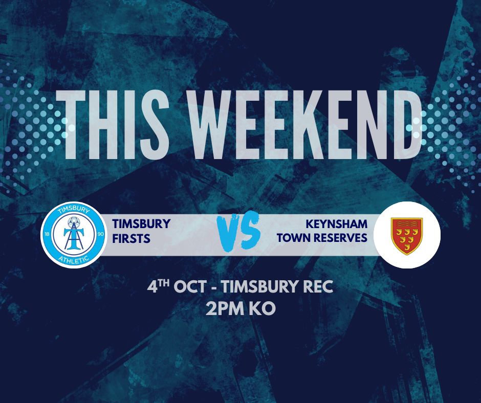 Just the first team in action this weekend, they host Keynsham Town Reserves in the Senior Cup 🏆 

As always, all support welcome 🩵