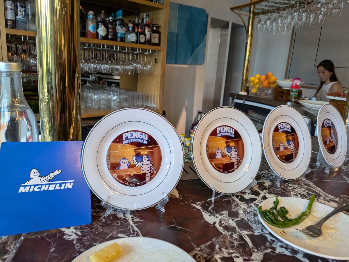 TheSamGor's tweet image. Gotta meet some legendary @pudgypenguins this afternoon like @t_d_u_s @Berko_Crypto @0xSnaG thx to the event organized by @PenguAsia and what a great way to connect with my web2 days with the @Michelin3XPLR 😁