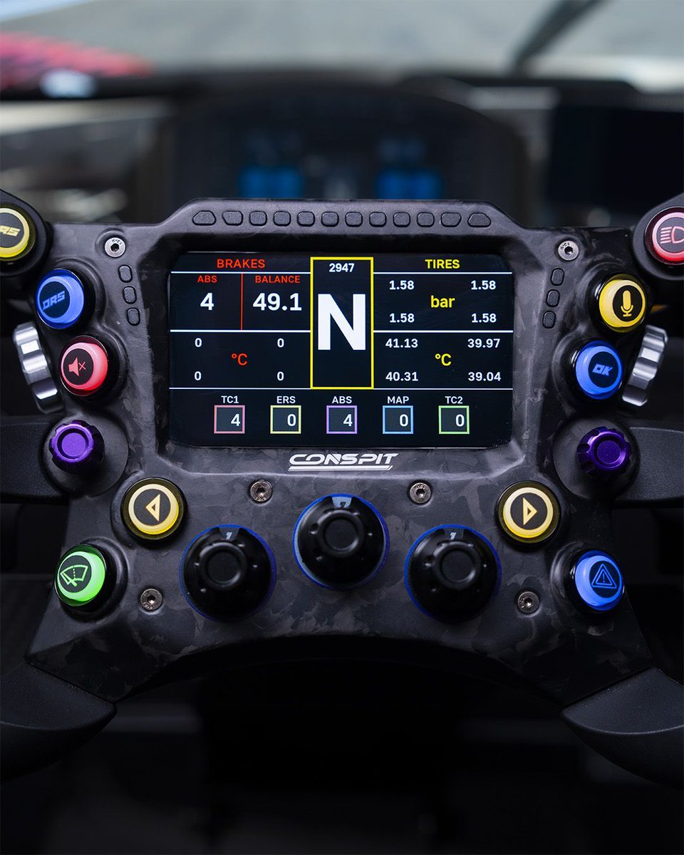 OfficialCONSPIT's tweet photo. 290 GP+Ares Platinum
The True Next-gen Sim-racing Wheel
Tell us about your ultimate sim racing setup!
PRO DRIVERS' CHOICE
๐https://t.co/Q2lBU8KOlt
๐ฑ https://t.co/2tHYDAFjMb
#CONSPIT #ProDriversChoice #SimracingWheel #Simracing #SimulatedRacing #RacingGear #ARESSeries https://t.co/zUFONwe9fZ