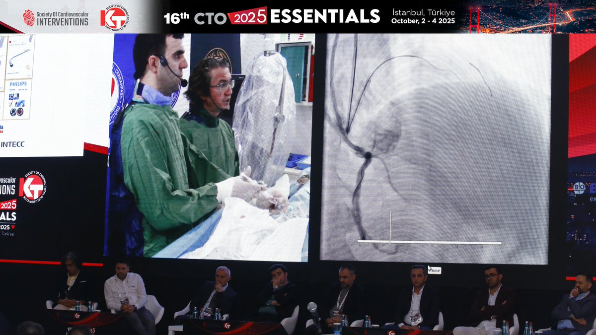 ctoessentials's tweet image. CTO Essentials is in full swing! 🚀
Our meeting continues as leading experts in Interventional Cardiology share their scientific presentations and discover new solutions through live cases. 💡❤️
#CTOEssentials2025 #InterventionalCardiology #LiveCases #CardiologySummit
@TGKDorg