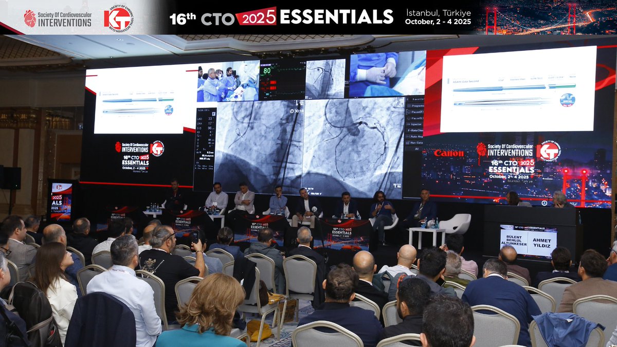 ctoessentials's tweet image. CTO Essentials is in full swing! 🚀
Our meeting continues as leading experts in Interventional Cardiology share their scientific presentations and discover new solutions through live cases. 💡❤️
#CTOEssentials2025 #InterventionalCardiology #LiveCases #CardiologySummit
@TGKDorg