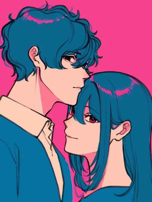 創作再掲…… 付き合ってない割には距離が近い男女が好きです