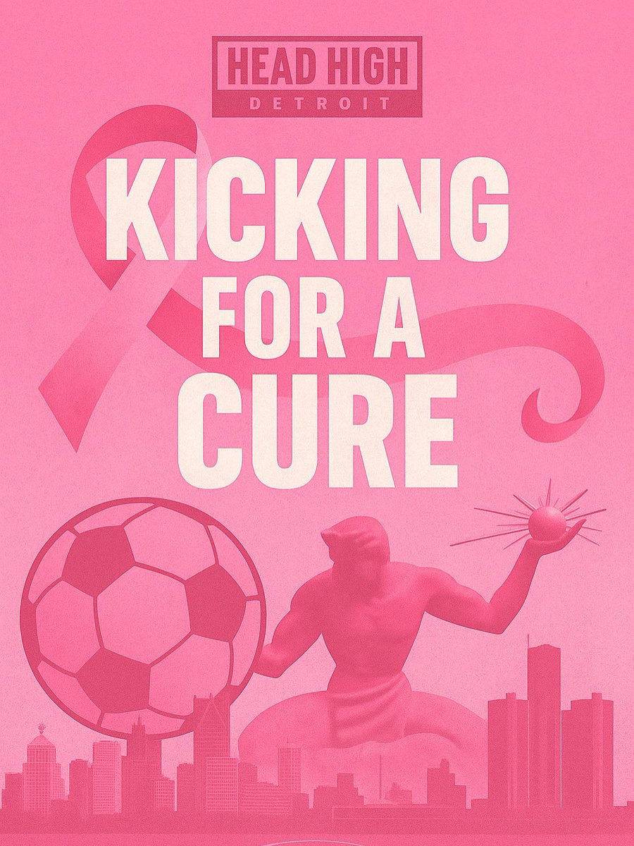 HeadHighDarius's tweet photo. ⚽Kicking For A Cure ⚽

This Saturday, Head High Detroit will be at Keyworth Stadium for the Breast Cancer Awareness Match as Detroit City FC takes on North Carolina FC!

🗓️ Saturday, October 4th
⏰ Kickoff: 4:00 PM
📍 Hamtramck, MI https://t.co/KCGzIYDQnO