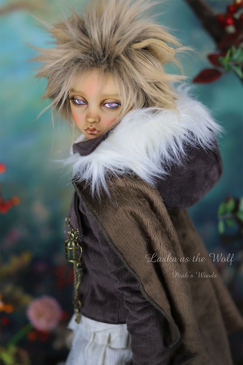 Wolf & the Wildling オオカミボンネット&しっぽセット DOLK on X: