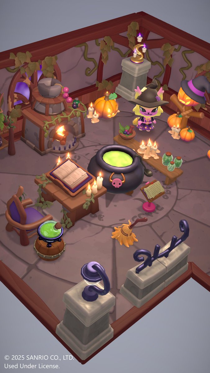 That crisp chill in the air, and pumpkins ripe for carving, can only mean one thing! Spooky Celebration is coming to Friendship Island on @HelloKitty Island Adventure! 🎃
