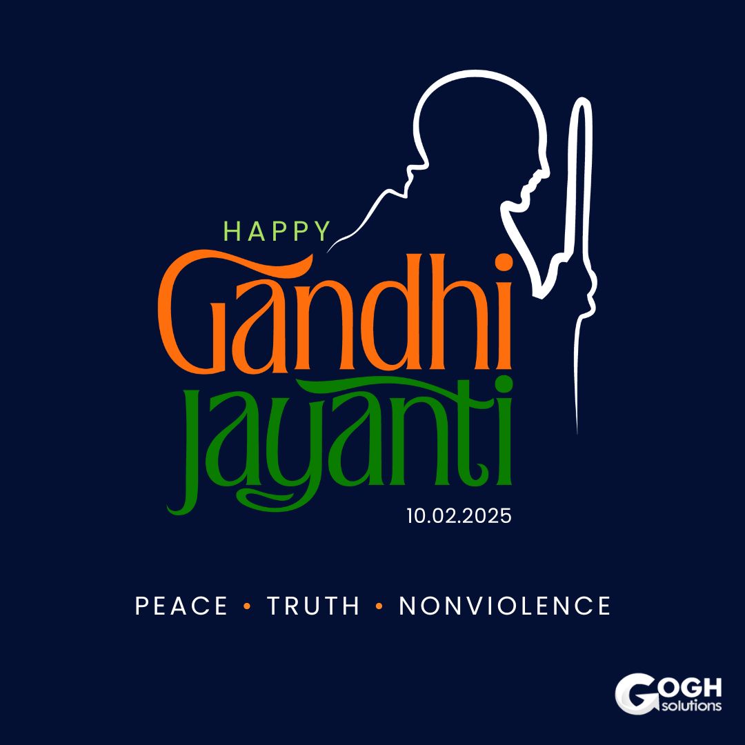 goghsolutions's tweet image. Today, we honor the legacy of Mahatma Gandhi, a beacon of peace, resilience, and truth. 
 
#GandhiJayanti #Peace #LeadershipThroughService #Inspiration