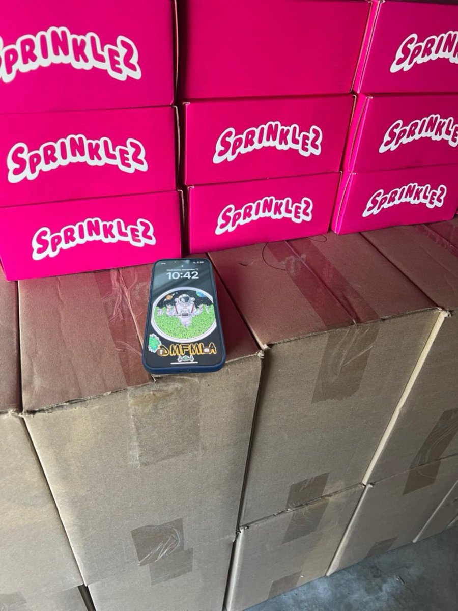 DMFMLA's tweet image. New Drop 🆕 Sprinklez Authentic 100 for $1100
#drugtwt #drugstwt 
Type ⭐️: VAPE

Channel📺: ptwdym158.org/joinchat/-GIeo…

Chat💬 : ptwdym158.org/joinchat/9MsRg…

Potato🥔 : @DMFMLA

Telegram 🔭: @DMFMLA

Snapchat 👻: @DMFMLA

Text/ Call 📞: (213) 822-4420