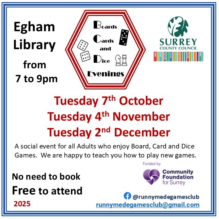 Egham Library tweet media