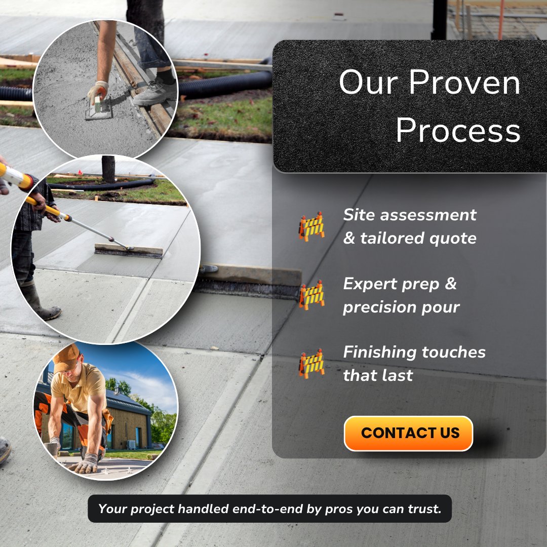 ConcreteSolAtl's tweet image. Building is easy when you know all the steps and trust your team. Here’s how we bring your vision to life, start to finish. 678-493-7008. Concrete Service Atlanta, GA #ConcreteProcess #AtlantaContractor