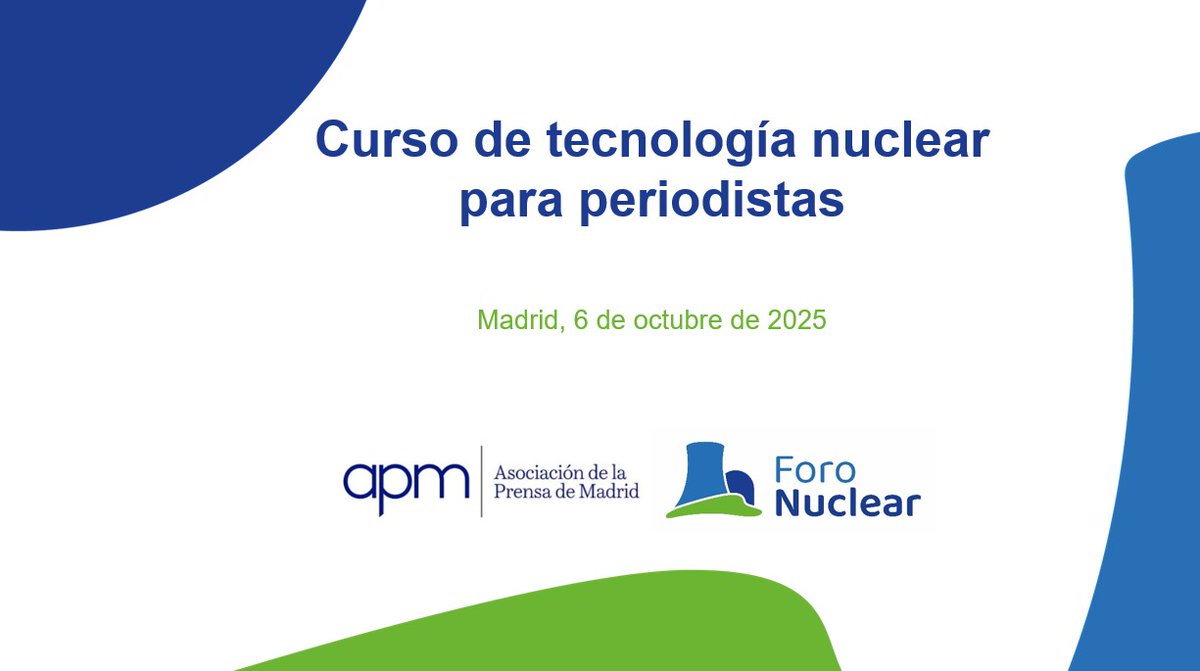 ForoNuclear's tweet photo. Todo preparado para que dé comienzo el curso de tecnología #nuclear para periodistas en #APM 👏
Nuestro agradecimiento a @aprensamadrid, ponentes y asistentes
⚛️Trataremos sobre actualidad nuclear, nuevos #reactores, IA y sector nuclear y el trabajo de los operadores #nucleares https://t.co/d80fsyS3xx