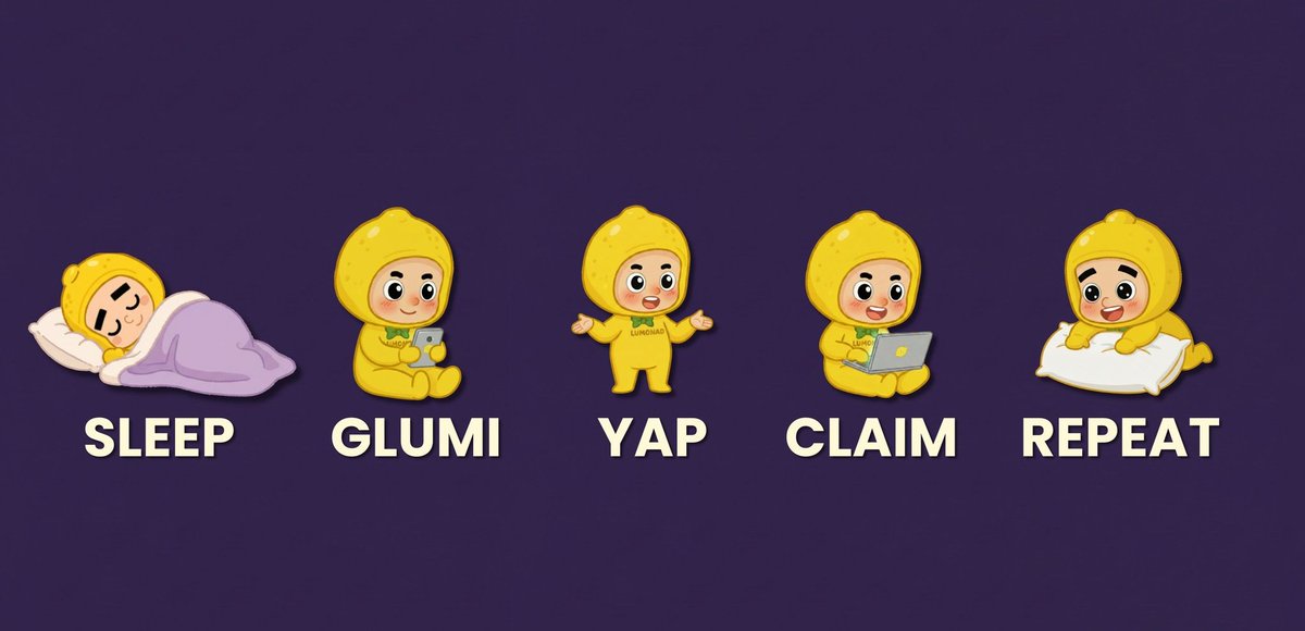 a new day a new chance to shine with <a href="/LumiterraGame/">Lumiterra (mainnet arc)</a>

- peek at the megadrop lb
- claim your lemons x <a href="/monad/">Monad (mainnet arc)</a> &amp; fragments
- share some vibes with the community

step by step, we keep building together and don't forget to join <a href="/Kindred_AI/">Kindred Labs</a>

gLumi 🟨