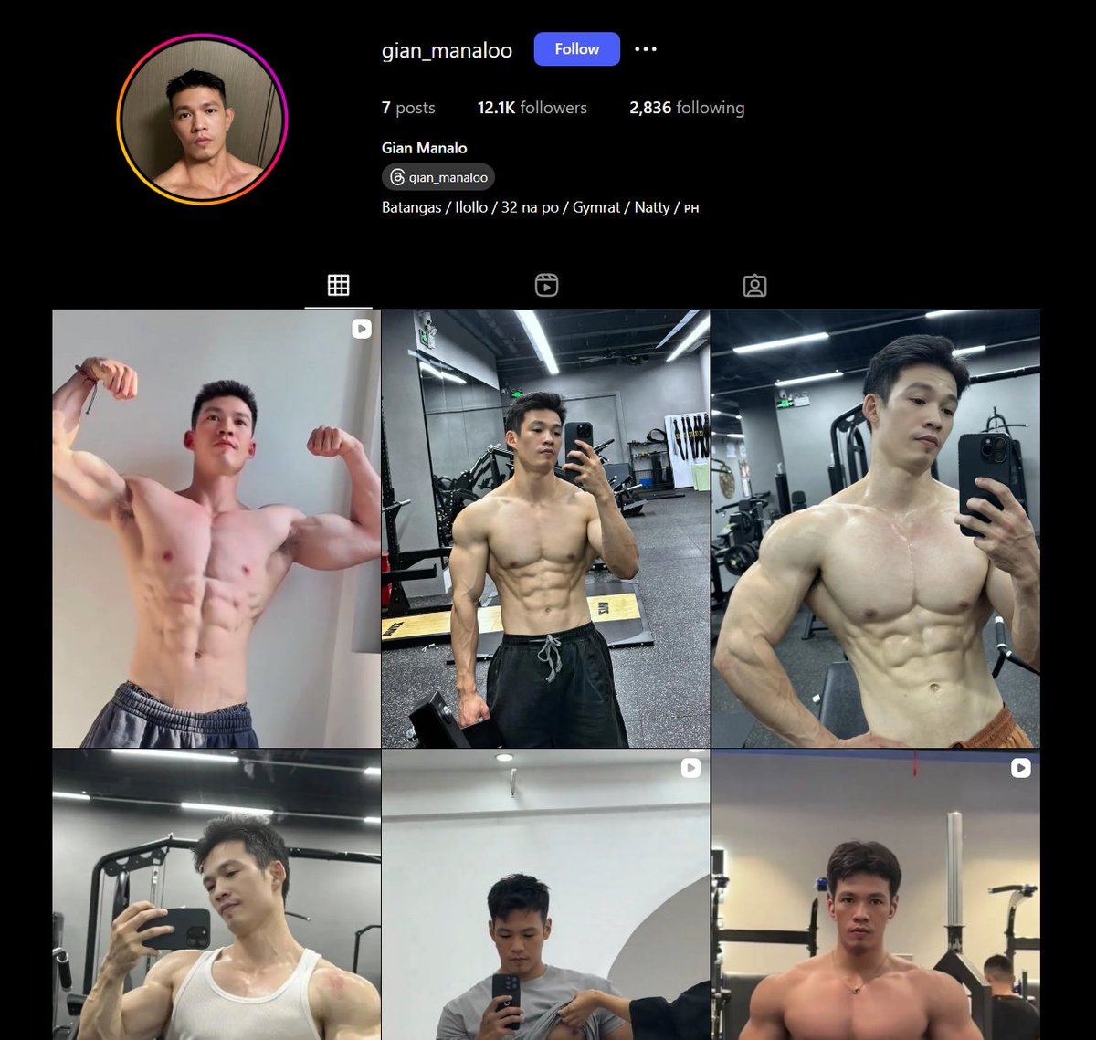 prv_crs's tweet photo. beware of @gian_manaloo on IG/TikTok who likes to use AI to put his face on other peoples bodies💀 https://t.co/FLGp76zIFe