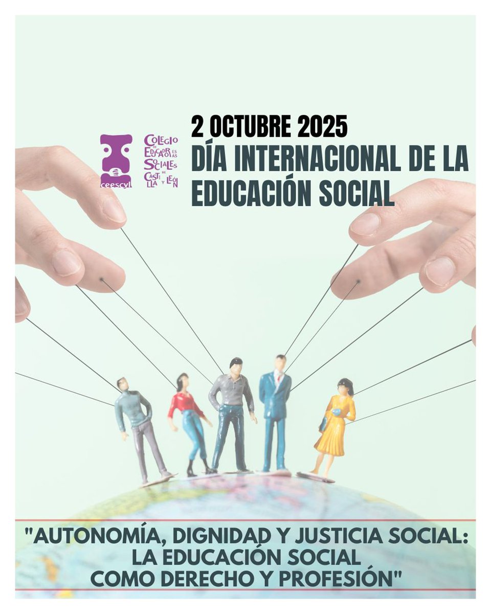 Desde el CEESCYL, reclamamos una #EducaciónSocial con autonomía, dignidad y justicia social.

#EdusoDay2025 #CEESCYL20Años