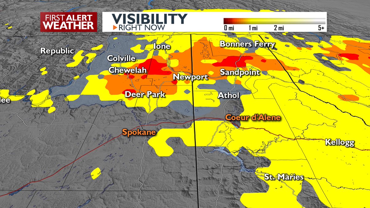 mattgraykxly's tweet image. It's foggy out there this morning! A Dense Fog Advisory is in effect in NE WA and the northern ID Panhandle. Look for foggy weather around #Spokane and #Coeurdalene as well #wawx #idwx