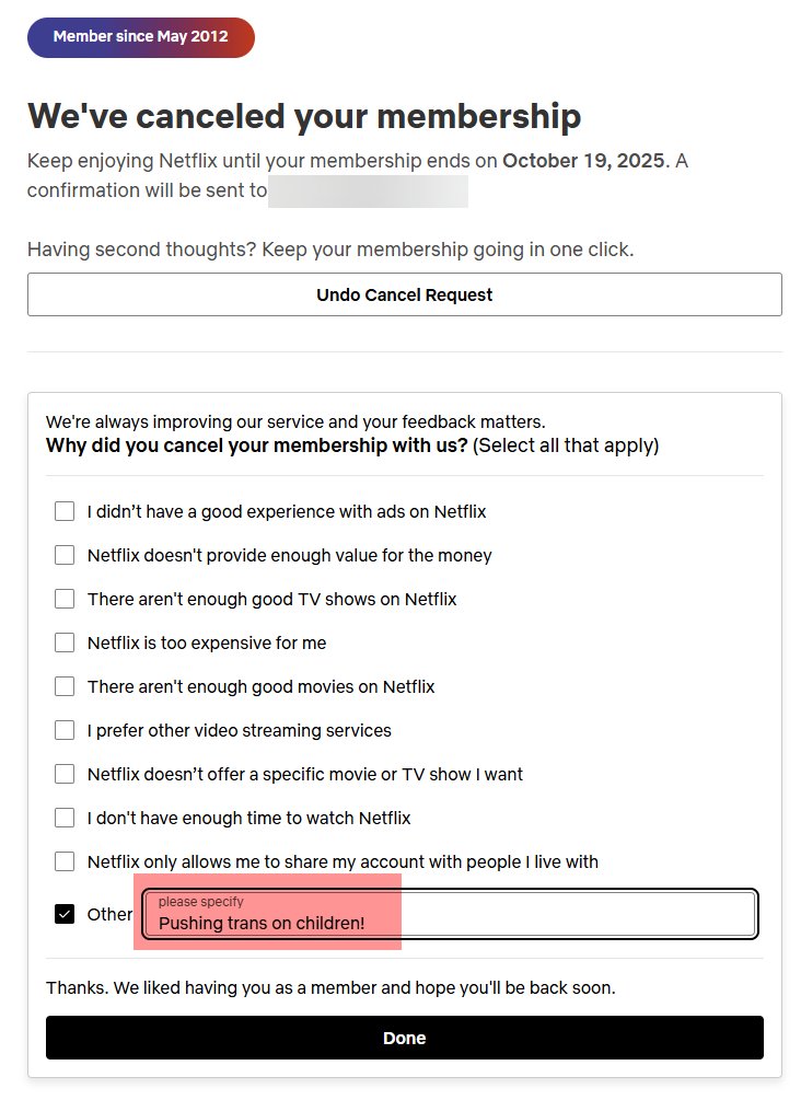 blachenal's tweet photo. @netflix 
#CancelNetflix https://t.co/4Hy9B55lJ1