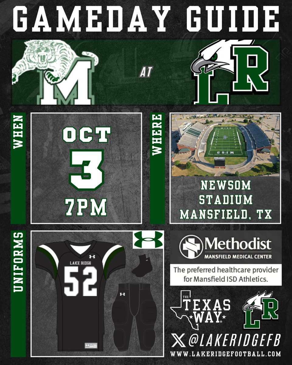 🚨GAMEDAY🚨

📍Newsom Stadium
🆚Mansfield
⏰7pm

<a href="/WomackJerod/">Jerod Womack</a> <a href="/CoachNic2110/">Bobby Nicholson</a> <a href="/CoachKirkThor/">Kirk Thor</a> <a href="/methodistmans/">Methodist Mansfield</a>