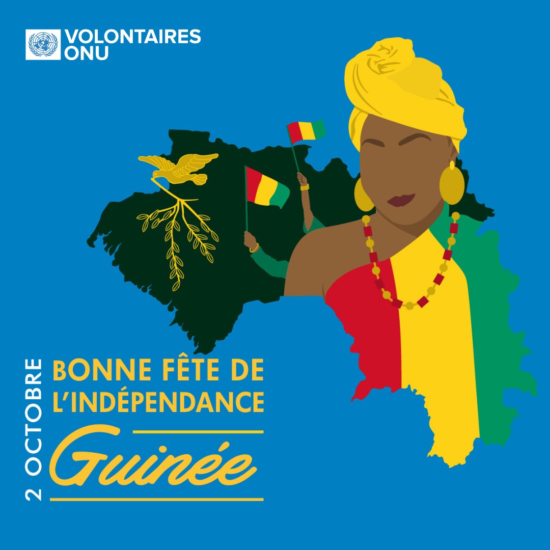 pvnuguinee's tweet image. En ce jour historique, nous célébrons la force, la résilience et l’unité du peuple guinéen 🇬🇳
Un héritage de courage transmis de génération en génération, et une aspiration commune : bâtir un avenir de paix, de développement et de prospérité partagée.
#VNUGuinée #Indépendance