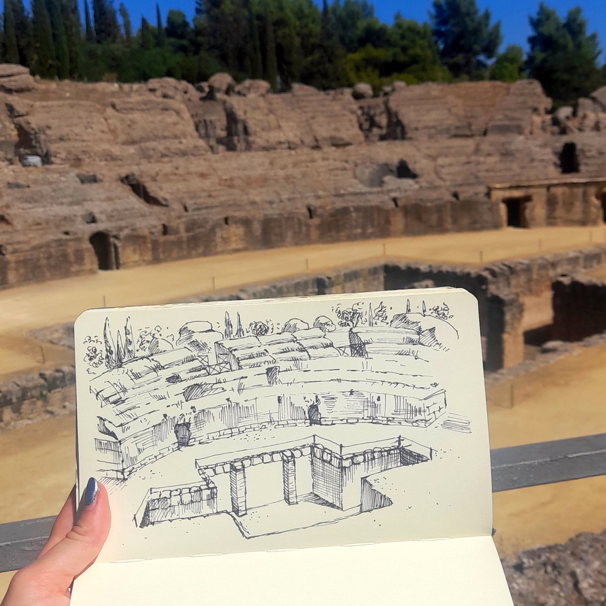 Fast sketches of what once was the Roman Empire
