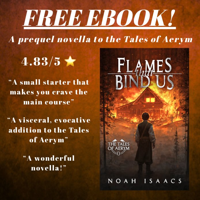 DO YOU LIKE FREE BOOKS?

Well I've got one for you, and you don't even need to pirate it!

Flames That Bins Us, a prequel novella, is now COMPLETELY FREE with the link in my bio!

With book 2 coming soon and an audiobook of book 1 on the way, you have no excuse to not start now!!