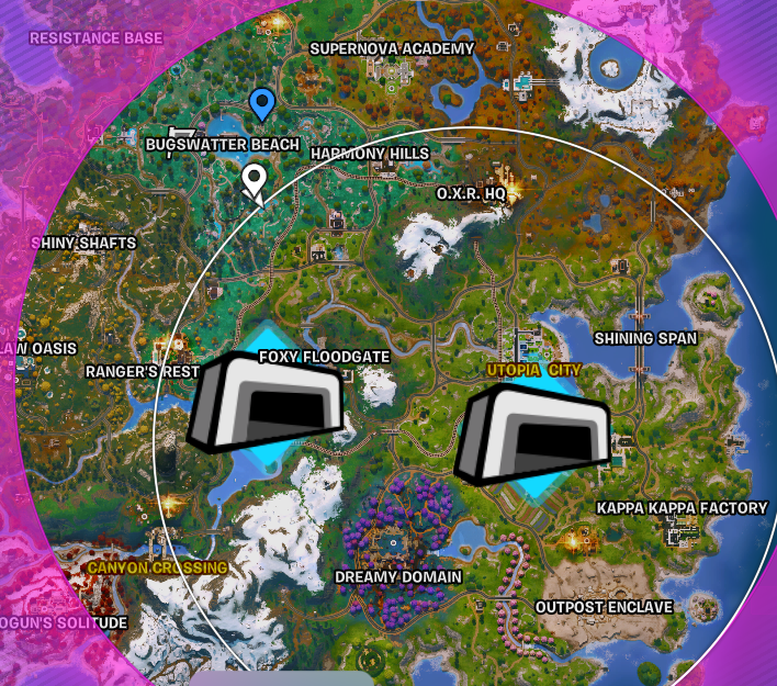 usuneli bunkry czy co?? bo nie widze