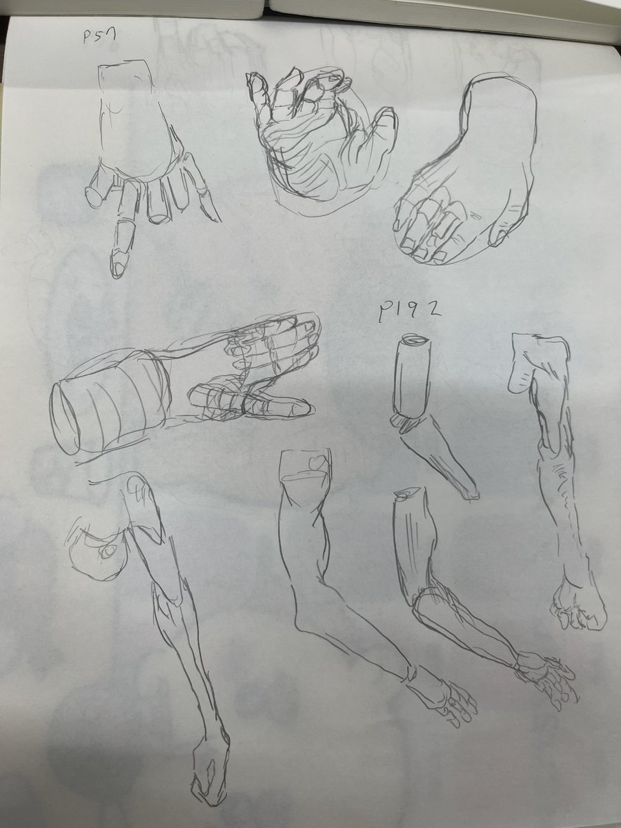 【#日々描く #絵次郎  206日目】
2025.3.9〜
・モルフォ人体 p192
・手足 2周目p57
・10分クロッキー4周目
・今日の模写
アハウ 