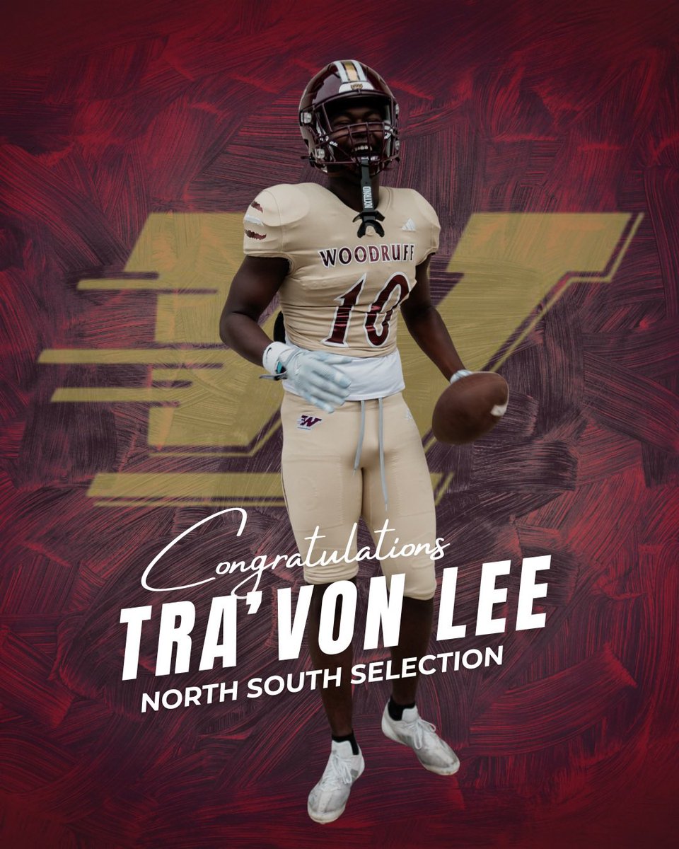 Congratulations to <a href="/TravonLee99784/">Travon</a> on being selected to represent the Wolverines in the 2025 <a href="/NorthSouthFB/">Touchstone Energy Bowl</a> Game!!! #EATT #UnfinishedBusiness