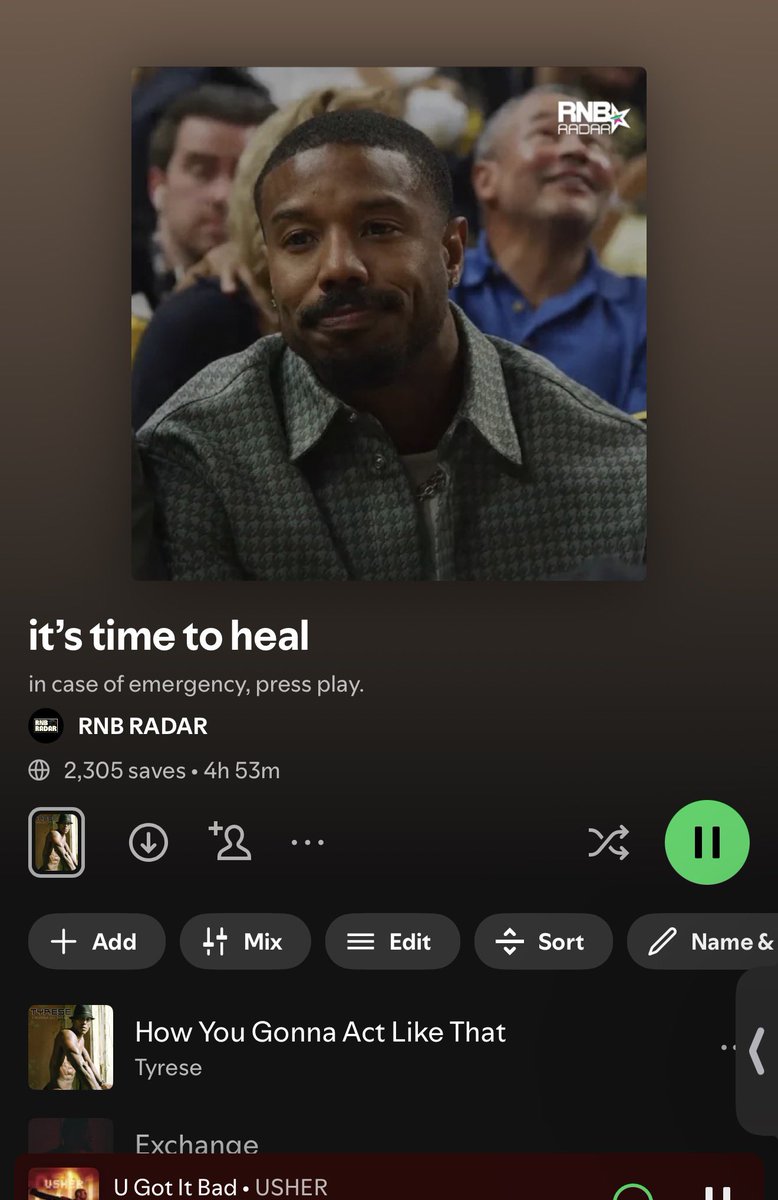 the playlist in question