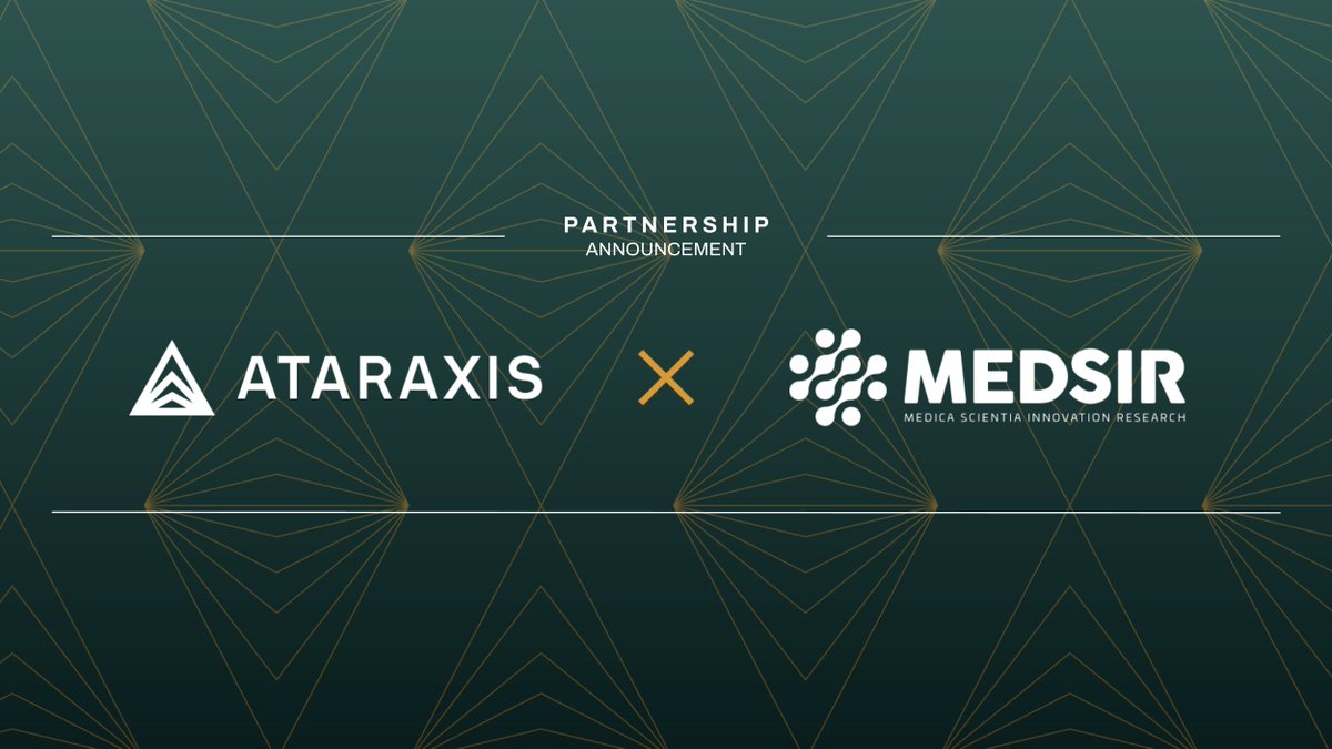 Ataraxis_AI's tweet image. Today, we announce a strategic research collaboration between Ataraxis AI and MEDSIR (@wearemedsir), a global leader in oncology research.

The partnership will evaluate the Ataraxis Breast platform in several international randomized controlled trials. Together, we aim to…