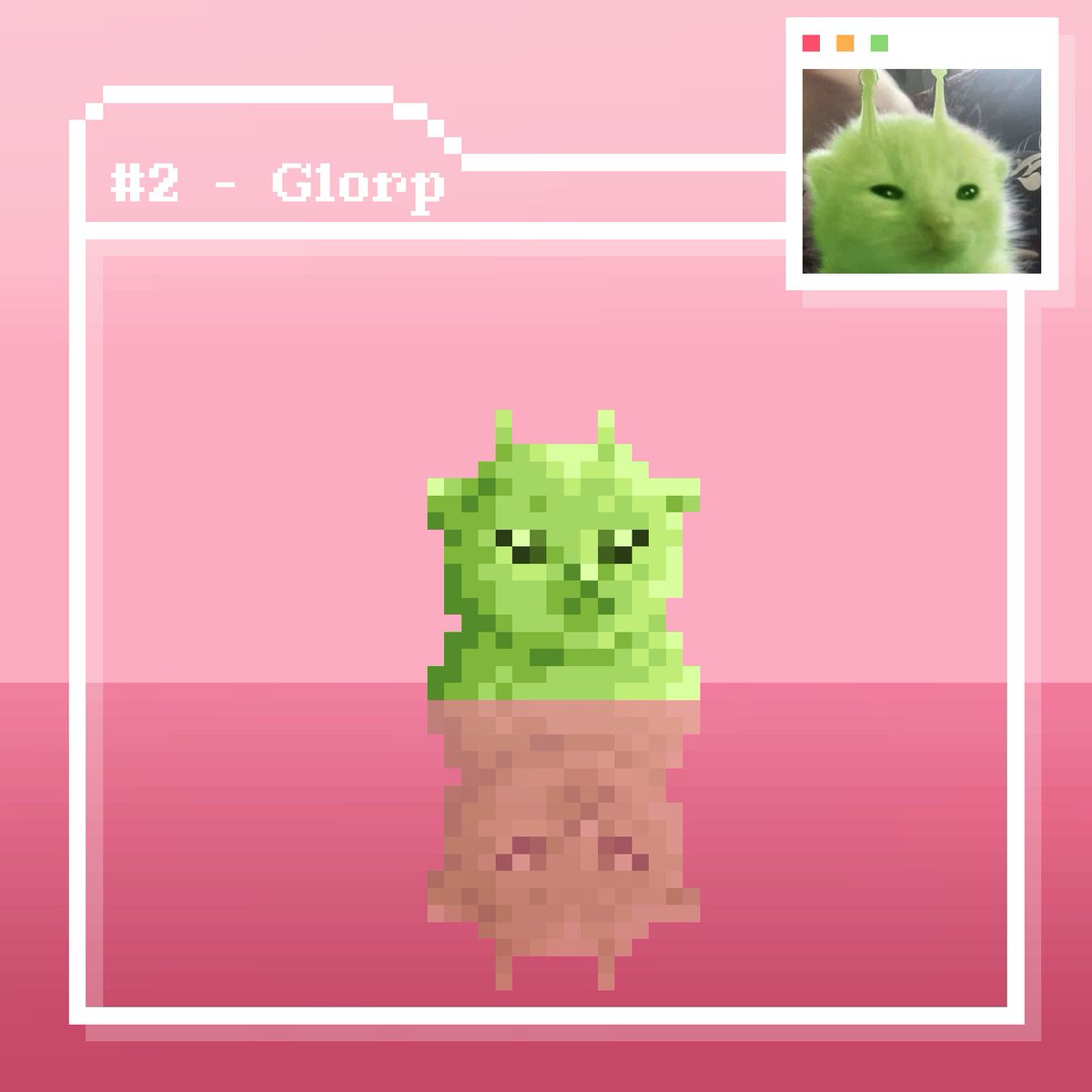 HatiSkollection's tweet photo. #2 - Glorp
zabzabzab 👾

#pixelart #pixel #pixelartdrawing #pixelartist #sillycar #cat #catmeme #memes #aseprite #october #catsmemes #cats https://t.co/nHDDD4paSY