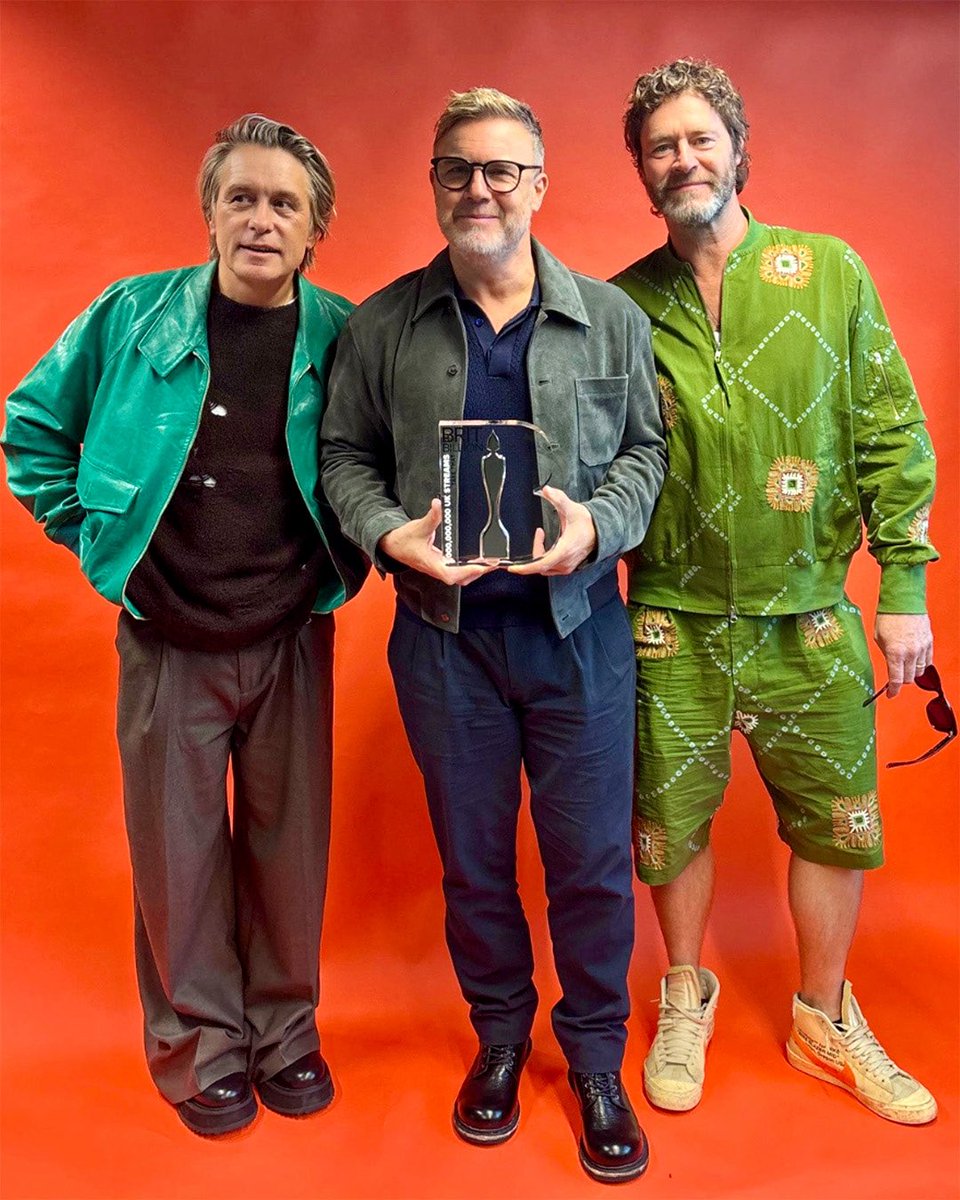 BRIT Awards (@brits) on Twitter photo itβs one billion UK streams for <a href="/takethat/">Take That</a>! π₯
as The Circus tour returns, Mark, Gary, and Howard become the latest artists to receive a BRIT Billion Award β well deserved, boys! itβs one billion UK streams for <a href="/takethat/">Take That</a>! π₯
as The Circus tour returns, Mark, Gary, and Howard become the latest artists to receive a BRIT Billion Award β well deserved, boys!